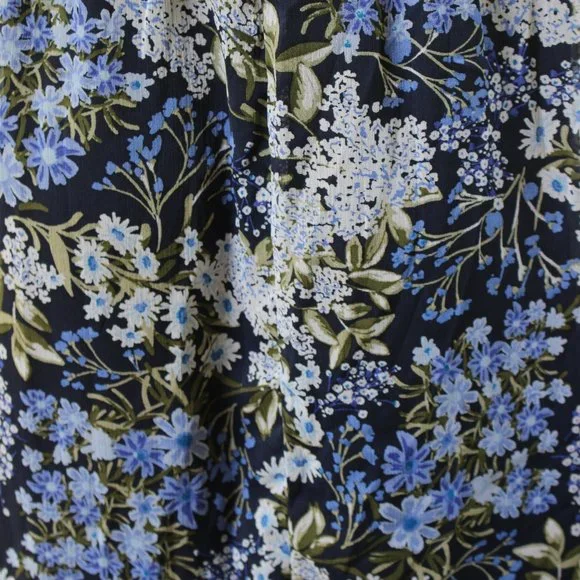 NWT Emma & Michelle Floral BoHo Dress Size L Easter Springtime Outfit - Picture 9 of 12